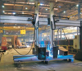 جوش دروازه ای 5 محور مدل GWS ساخت پروموتک لهستان