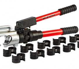 پرس کابلشو دستی (مکانیکی) هیدرولیکی 700 بار فشارقوی پمپ سرخود با توان 18 تن مدل SC-Range ساخت هایفورس انگلستان