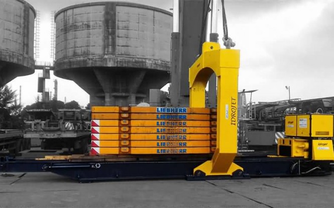 باندل اکسترکتور (کشنده باندل) هوایی معلق فوق سنگین با توان 33.000 وات مدل EXTRA BIG IDROKID 100-TON ساخت ایدروجت ایتالیا