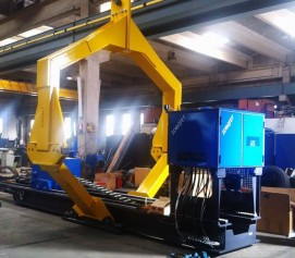 بالابر مکانیکی باندل با ظرفیت 50 تن و قطر 3 متر MECHANICAL BUNDLE LIFT ساخت ایدروجت ایتالیا